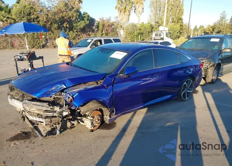 2019 Honda Accord Sport from USA, damaged, VIN 1HGCV1F39KA083142